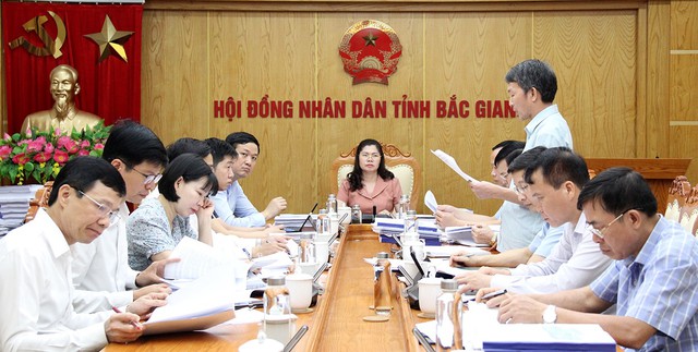 Đảng đoàn HĐND tỉnh Bắc Giang thẩm tra, thẩm định một số nghị quyết quan trọng- Ảnh 1.