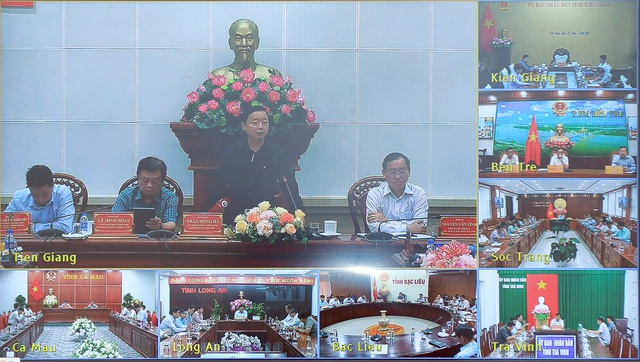Phó Thủ tướng Trần Hồng Hà chỉ đạo chống hạn, mặn ở ĐBSCL- Ảnh 2.