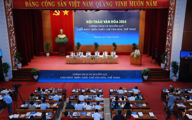 Khơi thông nguồn lực xây dựng và phát triển sự nghiệp văn hóa, thể thao