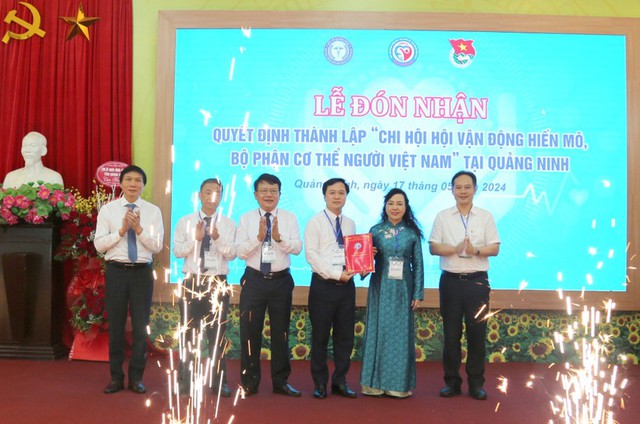 Thành lập Chi hội Hội vận động hiến mô, bộ phận cơ thể người Việt Nam- Ảnh 1.