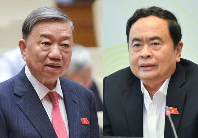 Đại tướng Tô Lâm và đồng chí Trần Thanh Mẫn được Trung ương giới thiệu để bầu làm Chủ tịch nước, Chủ tịch Quốc hội- Ảnh 2.