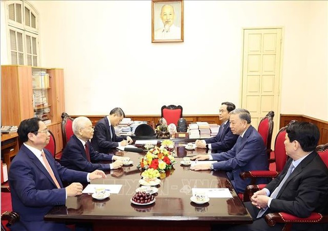 Đại tướng Tô Lâm và đồng chí Trần Thanh Mẫn được Trung ương giới thiệu để bầu làm Chủ tịch nước, Chủ tịch Quốc hội- Ảnh 3.