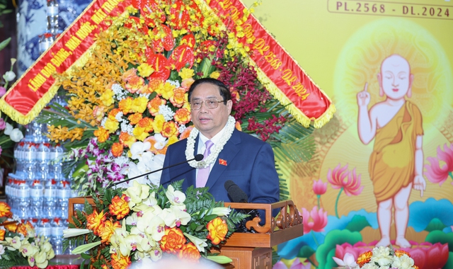 Thủ tướng Phạm Minh Chính chúc mừng Đại lễ Phật đản 2024- Ảnh 3.
