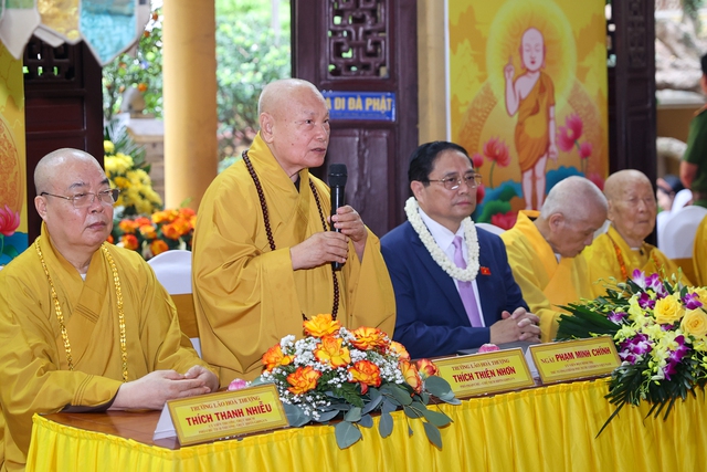 Thủ tướng Phạm Minh Chính chúc mừng Đại lễ Phật đản 2024- Ảnh 7.