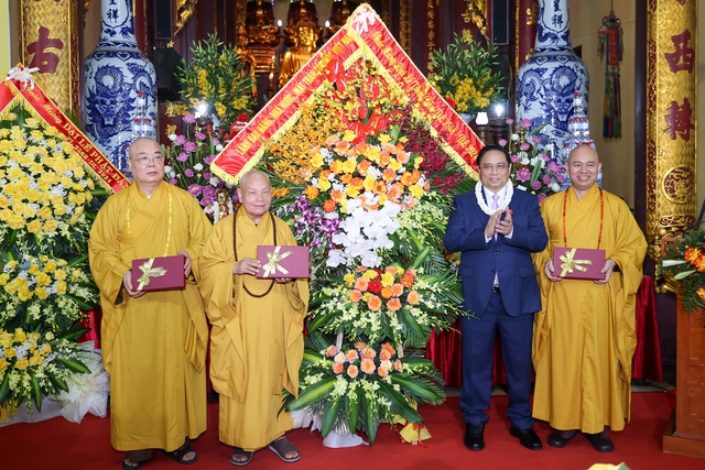 Thủ tướng Phạm Minh Chính chúc mừng Đại lễ Phật đản 2024- Ảnh 6.