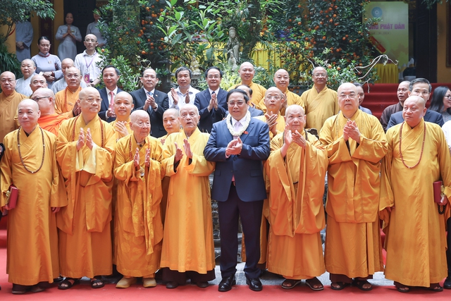 Thủ tướng Phạm Minh Chính chúc mừng Đại lễ Phật đản 2024- Ảnh 9.