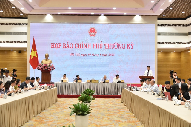 TỔNG THUẬT: Họp báo Chính phủ thường kỳ tháng 4- Ảnh 1.