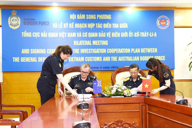 Việt Nam và Australia ký thỏa thuận hợp tác song phương hải quan- Ảnh 1.