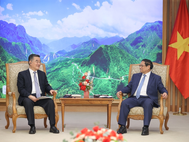 Thủ tướng Phạm Minh Chính tiếp Phó Ủy viên trưởng Nhân đại toàn quốc Trung Quốc- Ảnh 2.