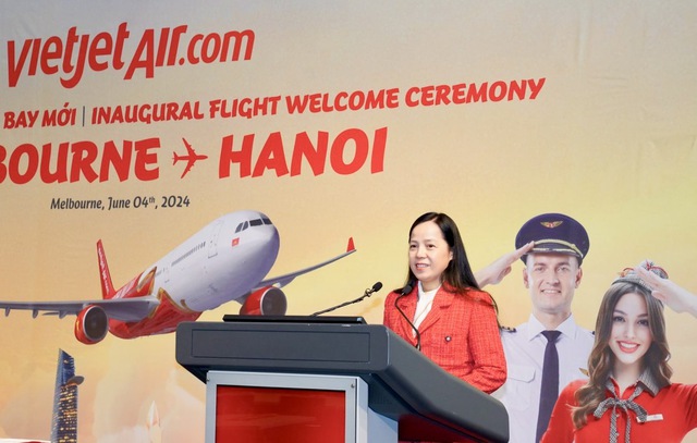 Vietjet khai trương đường bay kết nối Melbourne-Hà Nội - Ảnh 2.