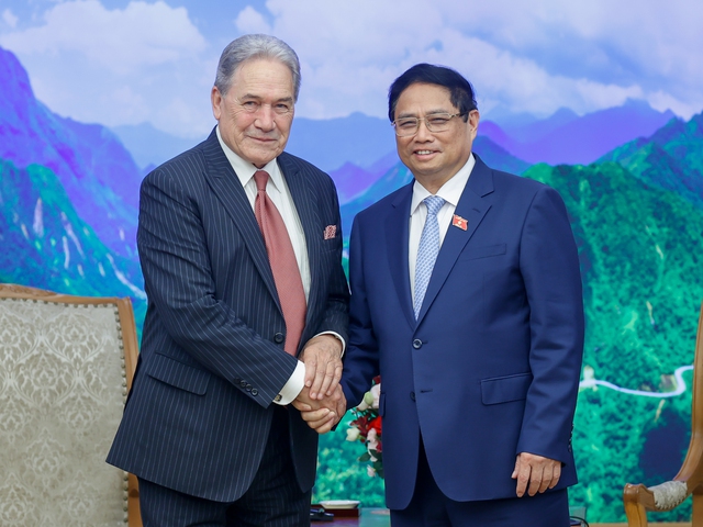 Thủ tướng Phạm Minh Chính tiếp Phó Thủ tướng, Bộ trưởng Ngoại giao New Zealand- Ảnh 1.