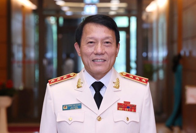 Thượng tướng Lương Tam Quang được Quốc hội phê chuẩn giữ chức Bộ trưởng Bộ Công an- Ảnh 1.
