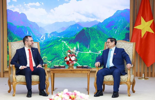 Thủ tướng Phạm Minh Chính tiếp Bộ trưởng Bộ Ngoại giao Venezuela- Ảnh 2.