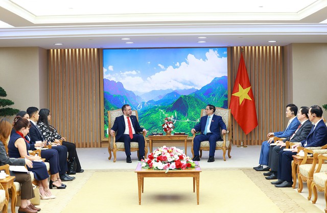 Thủ tướng Phạm Minh Chính tiếp Bộ trưởng Bộ Ngoại giao Venezuela- Ảnh 3.