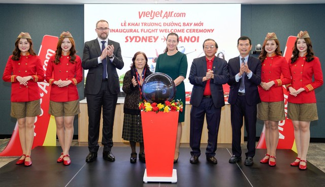 Vietjet khai trương đường bay Hà Nội – Sydney- Ảnh 1.