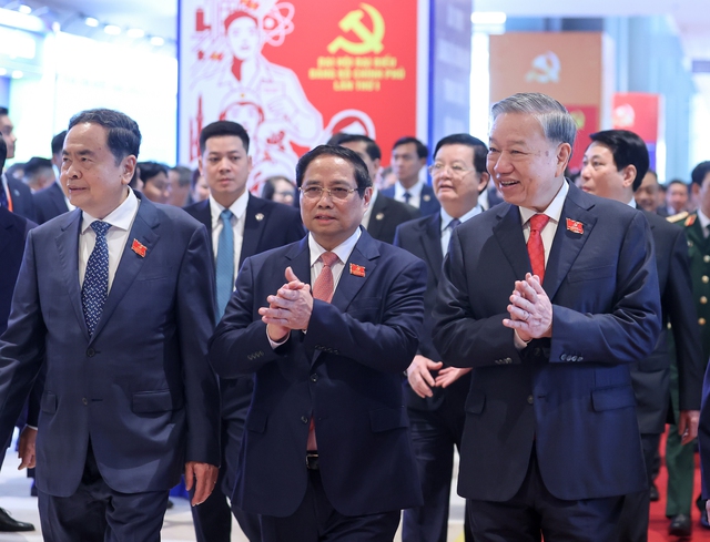 Chùm ảnh: Khai mạc trọng thể Đại hội đại biểu Đảng bộ Chính phủ lần thứ I- Ảnh 1.