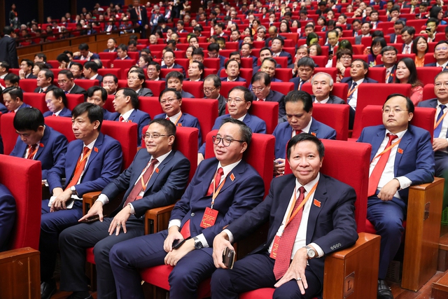 Các đại biểu dự Đại hội - Ảnh: VGP/Nhật Bắc