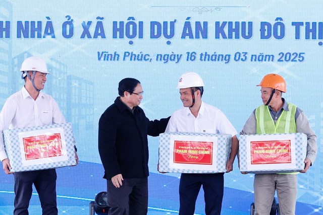 Thủ tướng dự khởi công dự án nhà ở xã hội 7.000 tỷ đồng tại Vĩnh Phúc- Ảnh 4.