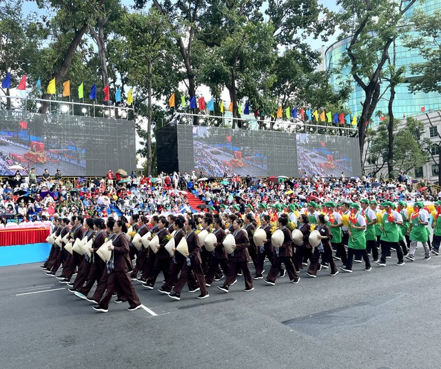 Tổng duyệt diễu binh, diễu hành kỷ niệm 50 năm Ngày Giải phóng miền Nam, thống nhất đất nước- Ảnh 13.