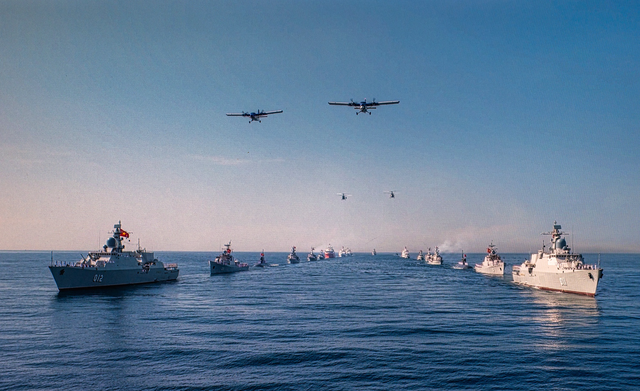 CHÙM ẢNH: Sức mạnh của lực lượng vũ trang trên biển- Ảnh 21. CHÙM ẢNH: Sức mạnh của lực lượng vũ trang trên biển- Ảnh 21.