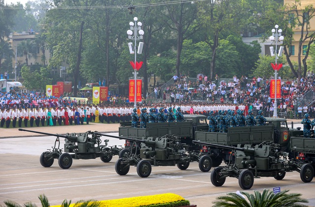 Chùm ảnh: Uy lực trang thiết bị, khí tài của Quân đội nhân dân Việt Nam tại A80- Ảnh 18.