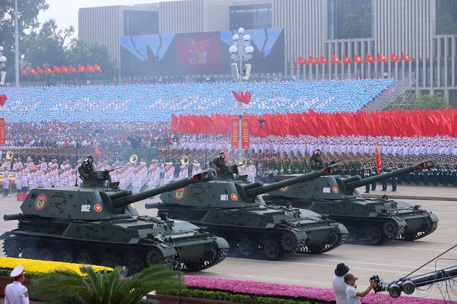 Chùm ảnh: Uy lực trang thiết bị, khí tài của Quân đội nhân dân Việt Nam tại A80- Ảnh 12.