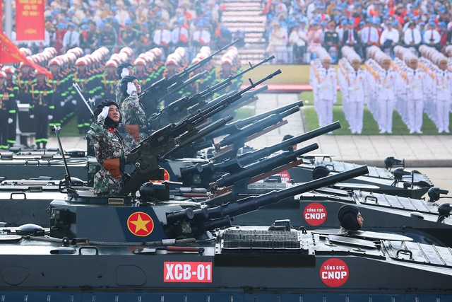 Chùm ảnh: Uy lực trang thiết bị, khí tài của Quân đội nhân dân Việt Nam tại A80- Ảnh 8.