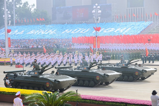 Chùm ảnh: Uy lực trang thiết bị, khí tài của Quân đội nhân dân Việt Nam tại A80- Ảnh 7.