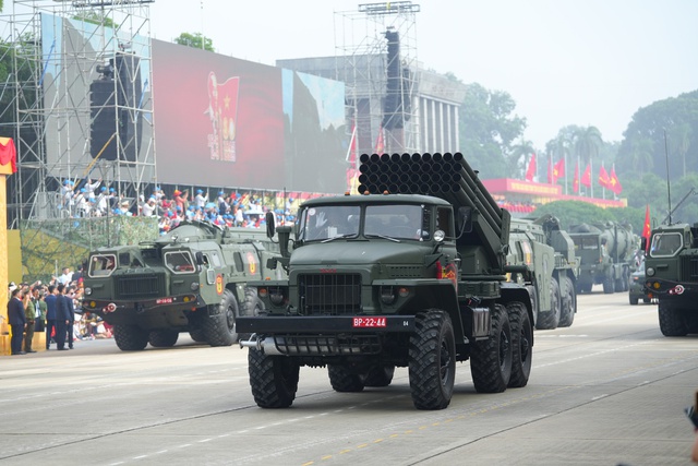 Chùm ảnh: Uy lực trang thiết bị, khí tài của Quân đội nhân dân Việt Nam tại A80- Ảnh 14.