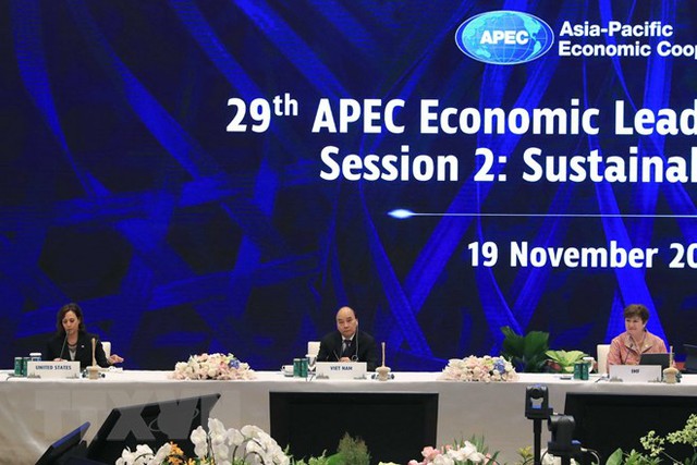 President calls for open, transparent, non-discrimination trade, investment at APEC Economic Leaders' Meeting - Ảnh 1.