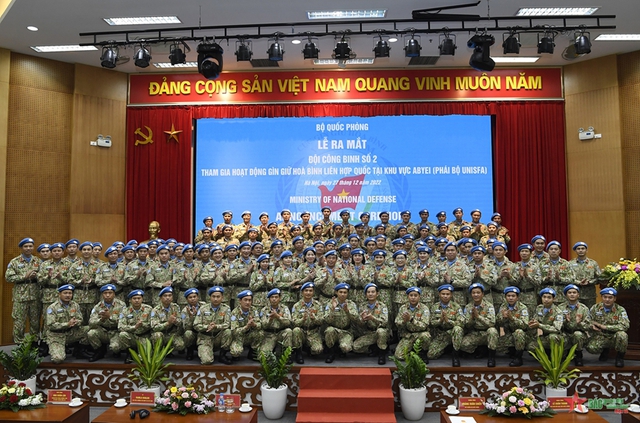 Viet Nam debuts Engineering Unit No.2 joining UN peacekeeping mission  - Ảnh 1.