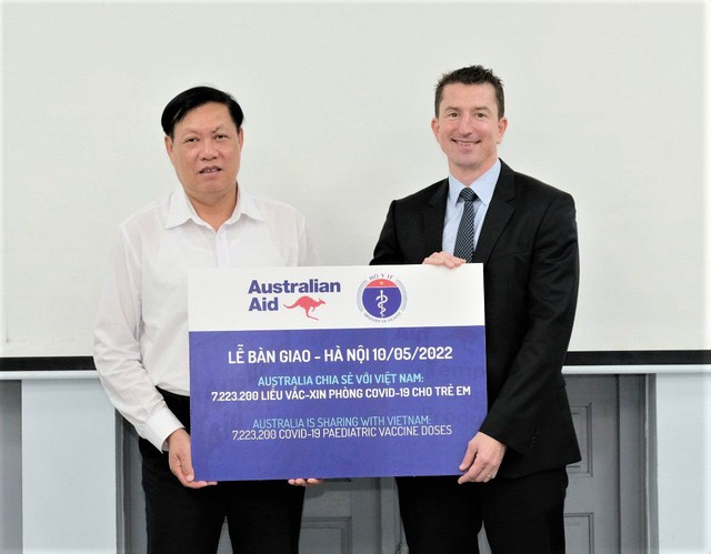Australia donates 7.2 million vaccine doses to support Viet Nam’s paediatric vaccine rollout  - Ảnh 1.