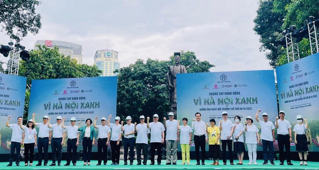 Ha Noi targets to become a green coordinate on world map - Ảnh 1.