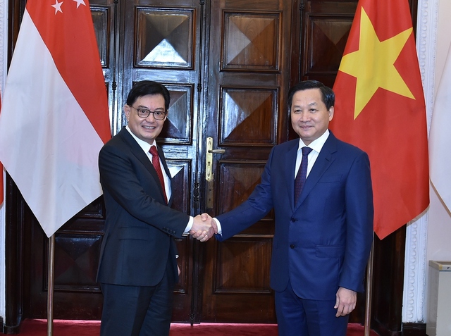 Singapore wishes to further strengthen strategic partnership with Viet Nam
 - Ảnh 1.