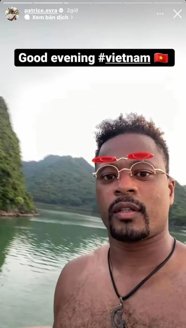 Famous football defender Patrice Evra goes on holiday in Viet Nam - Ảnh 2.