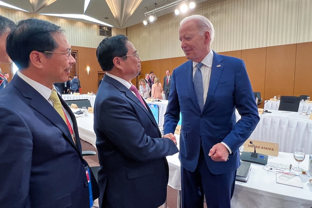 Prime Minister meets U.S. President Biden - Ảnh 1.