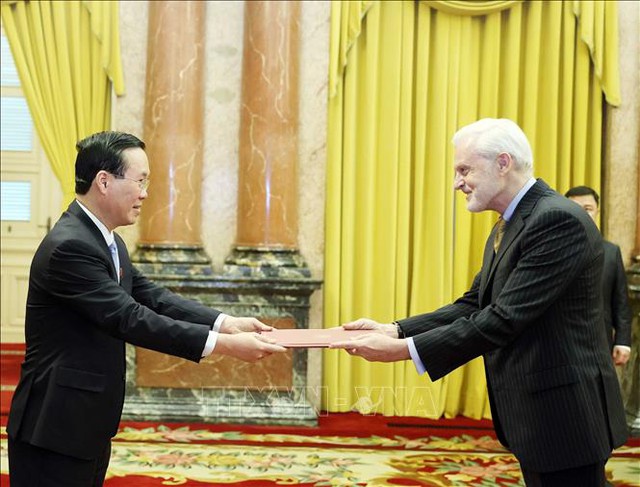 President hosts newly-accredited ambassadors - Ảnh 5.