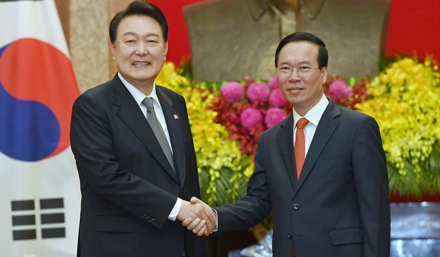 Viet Nam, South Korea agree to boost security, trade cooperation  - Ảnh 1.