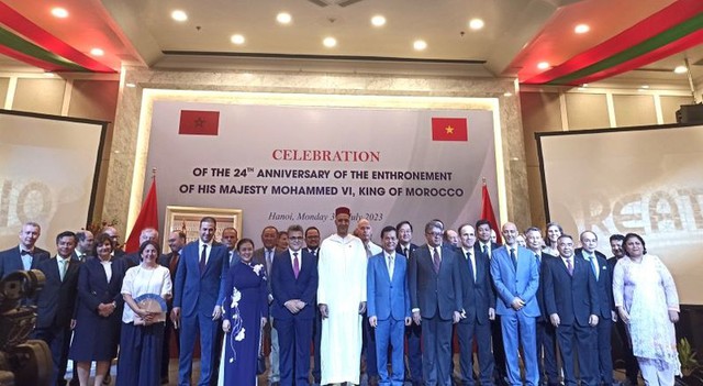 Anniversary of enthronement of Morocco King and Viet Nam - Morocco diplomatic ties celebrated - Ảnh 1.