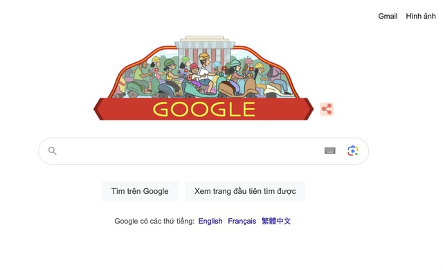 Google Doodle celebrates Viet Nam’s National Day - Ảnh 1.