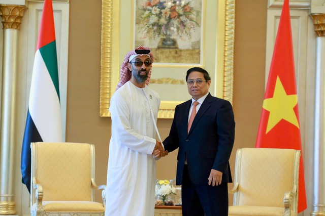 Prime Minister meets UAE National Security Advisor- Ảnh 1.