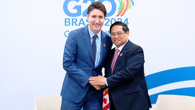 Prime Minister busy on sidelines of G20 Summit in Brazil - Ảnh 2.