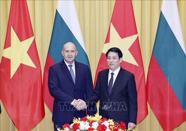 Viet Nam, Bulgaria issue joint statement- Ảnh 1.