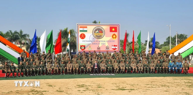 Viet Nam, India hold military exercise VINBAX 2024- Ảnh 1.