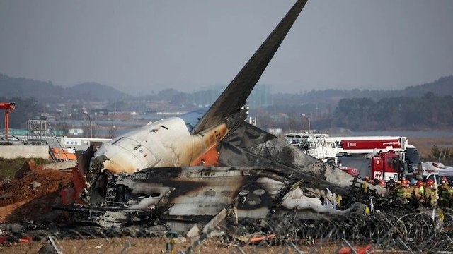 Leaders send condolences to South Korea over deadly plane crash- Ảnh 1.