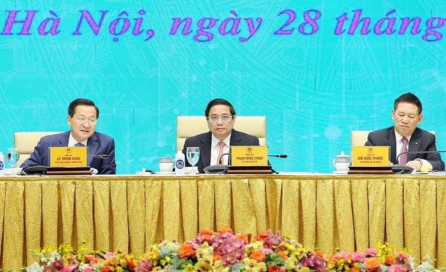 Prime Minister chairs first stock market conference- Ảnh 1.