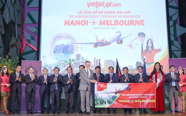 Vietjet launches Melbourne-Ha Noi service - Ảnh 1.