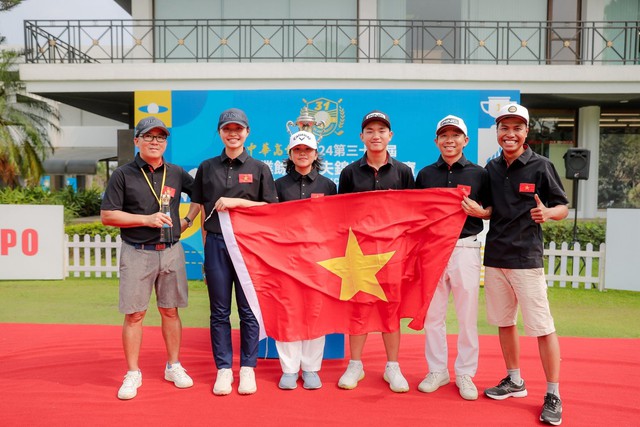 Anh Minh wins trophy of Taiwan Amateur Golf Championship- Ảnh 1.