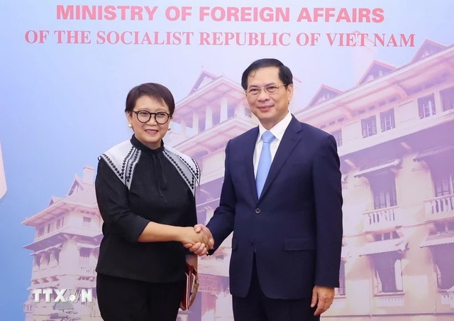 Viet Nam, Indonesia hold 5th meeting of Joint Commission on Bilateral Cooperation - Ảnh 1.