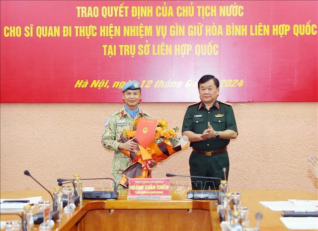 Fifth Vietnamese officer to work in UN headquarters in New York- Ảnh 1.